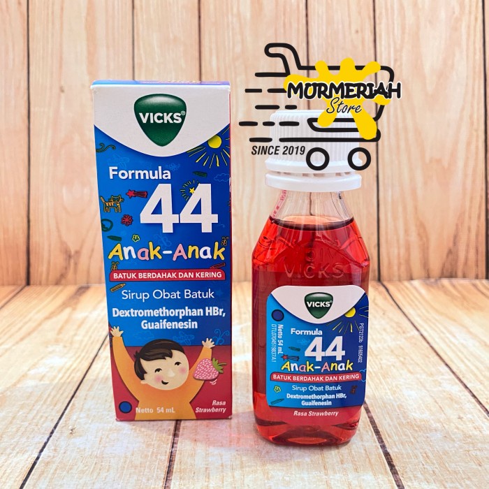 Jual Vicks Formula 44 Anak Syrup 54 Ml Sirup Obat Batuk Tidak Berdahak