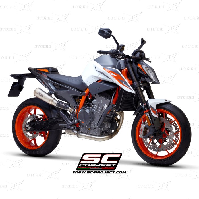 Jual SC Project S1- GP Muffler Titanium Knalpot Slip On KTM Duke 890 ...