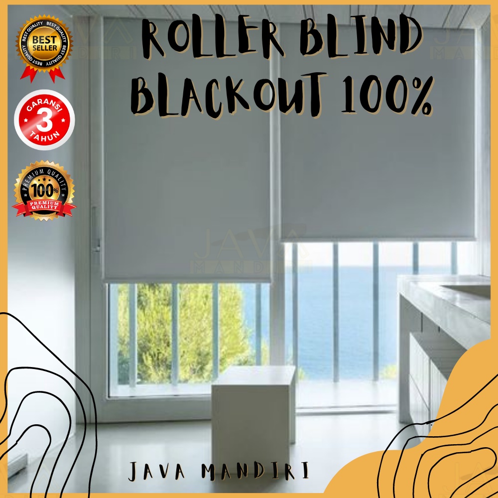 Jual Tirai Gulung dan Lipat ROLLER BLIND Chain XL Indoor Outdoor