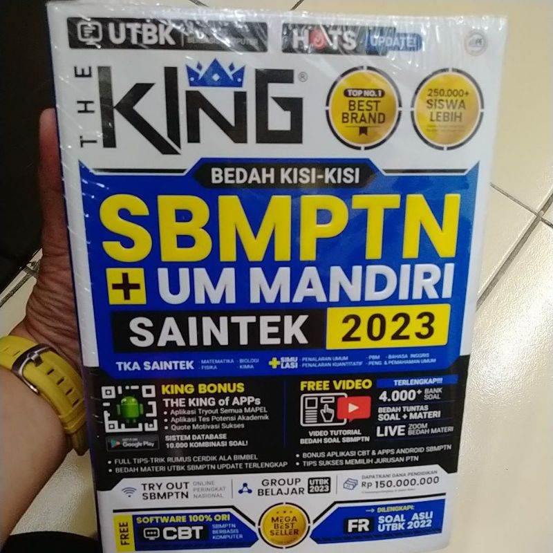 Jual BUKU THE KING SBMPTN SAINTEK 2023 | Shopee Indonesia