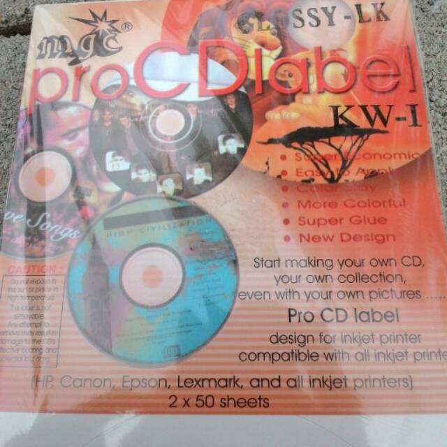 Jual Pro cd dvd label | Shopee Indonesia