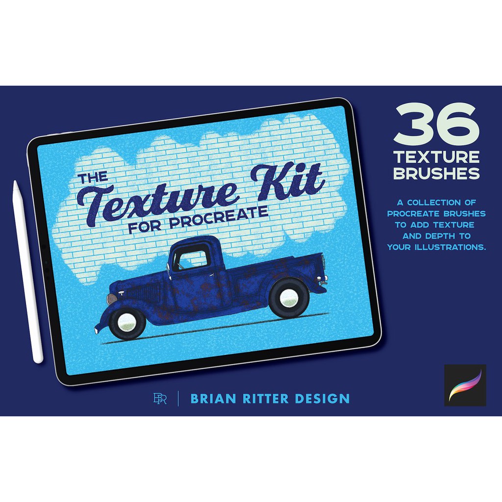 Jual Procreate Brush - Texture Kit for Procreate | Shopee Indonesia