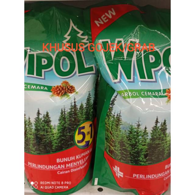 Jual Wipol Karbol Pine Pouch 780ml | Shopee Indonesia