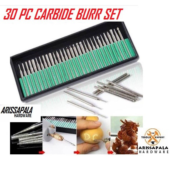 Jual Mata Bor Tuner Mini Grinder Diamond Intan Ukir Pcs Carbide Burr