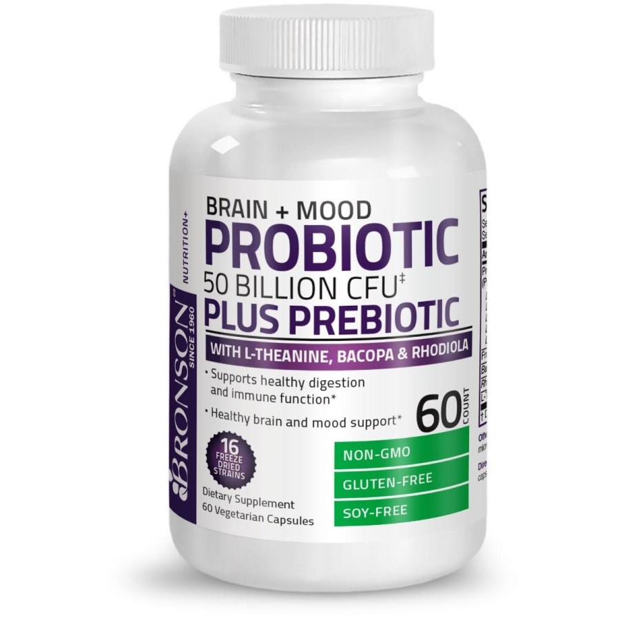Jual BRONSON PROBIOTIC PLUS PREBIOTIC 50 Billion CFU 60 Vegetable ...