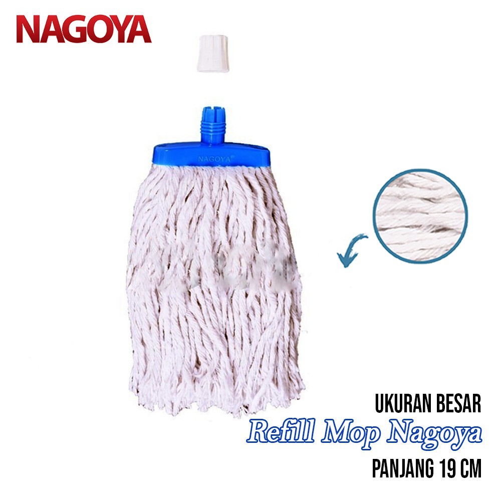 Jual Myhomey Refill Pel Sumbu Nagoya Besar Large Alat Pel Lantai Mop