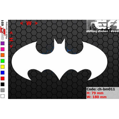 Jual ea cutting sticker / decal Code: ch-bm011 ( batman ) | Shopee ...