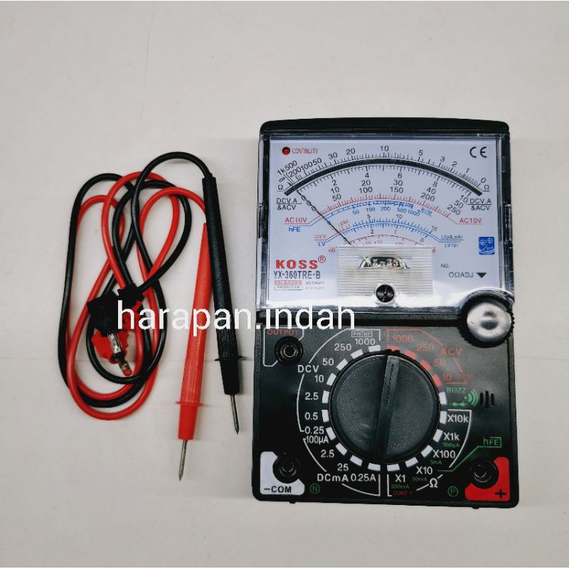 Jual Multitester multimeter avometer Yx360 TR berguna untuk mengukur ...