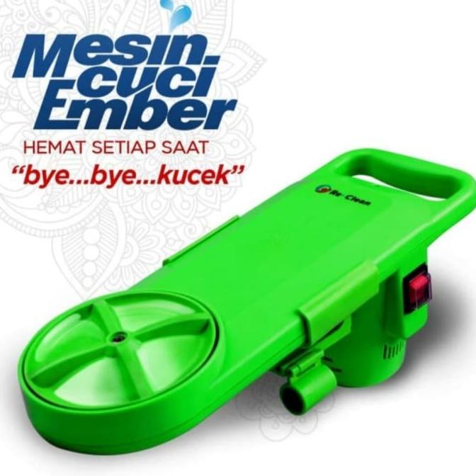 Jual Mesin Cuci Ember Mini Portable Rewash & Reclean Washing Machine ...