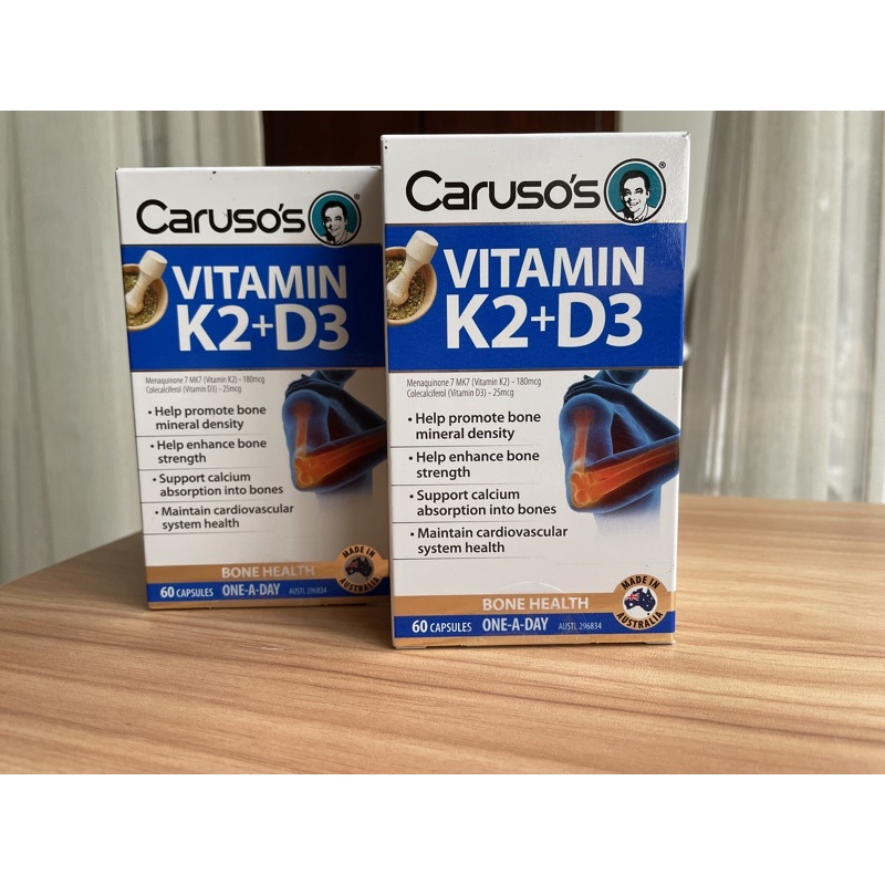 Jual Carusos Vitamin K2 D3 60 Capsules Shopee Indonesia