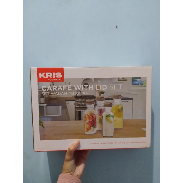 Jual Kris Foodware Set Botol Minum isi 4pcs (new) Shopee Indonesia