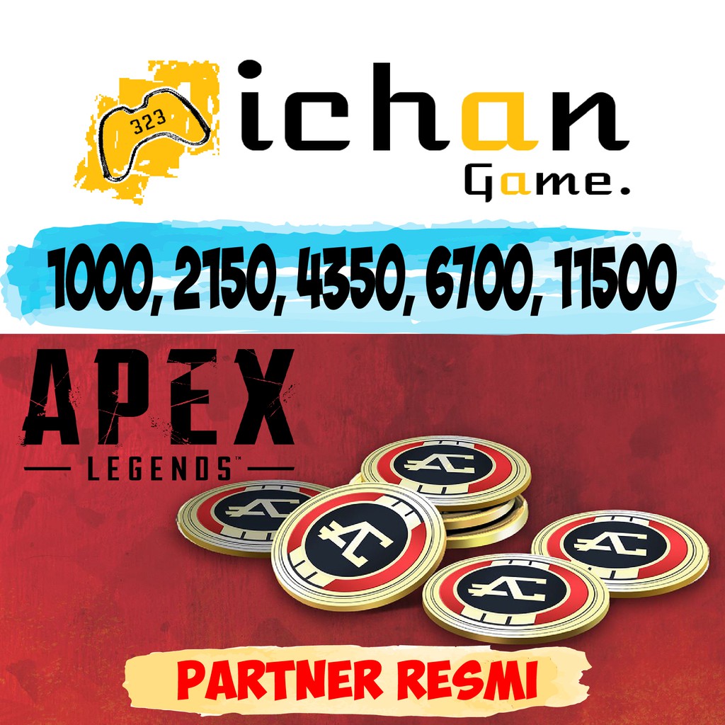 Jual [OFFICIAL] Apex Legends Coin PC 1000 Coins, 2150 Coins, 4350 Coins ...