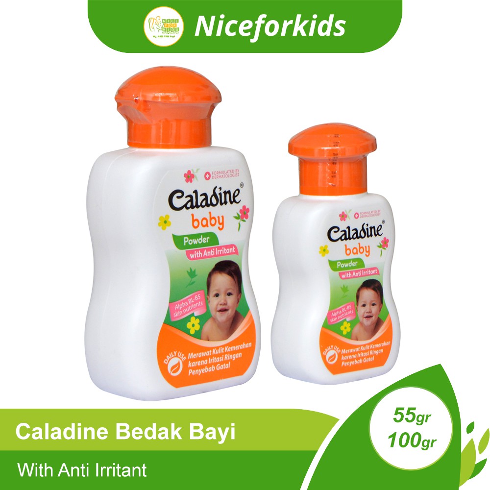 Jual Caladine Baby Powder 55 gr 100 gr / Bedak Bayi Mengurangi Iritasi ...
