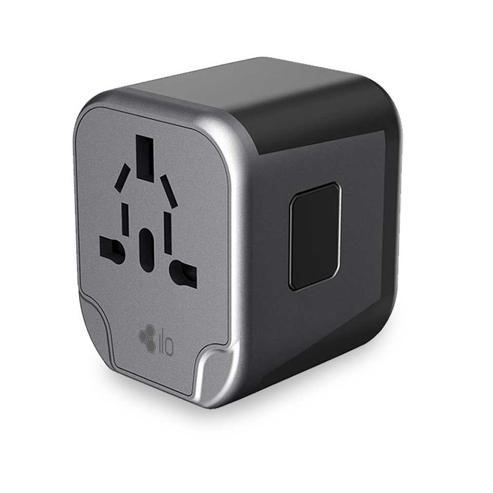 Jual Travel Adapter 170 Negara include Charger Hippo ILO AT201 | Shopee ...