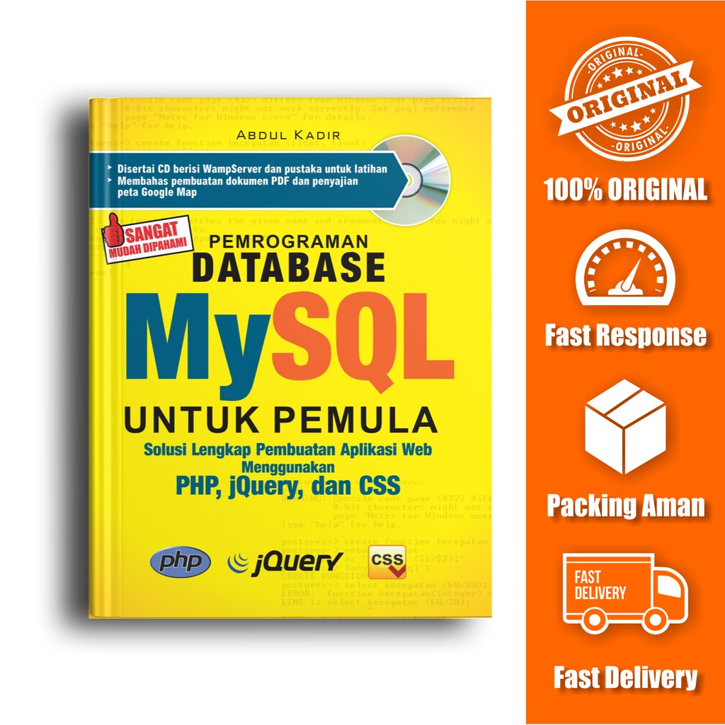 Jual Buku Pemrograman Database MySQL Untuk Pemula | Shopee Indonesia