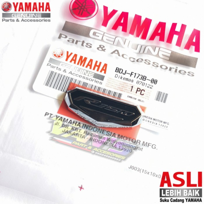 Jual Emblem 3D R15M Original Yamaha Genuine Parts - SILVER | Shopee ...
