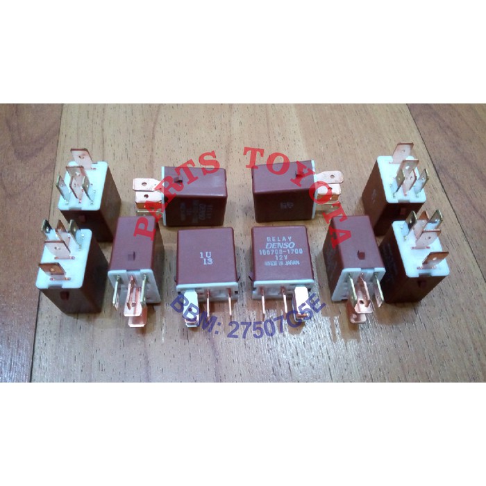 Jual Spare part Original Toyota Relay 156700 1700 Denso Relay Kaki 5