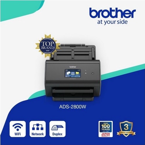 Jual Brother ADS2800W DUPLEX Wireless Document Scanner 30 ppm