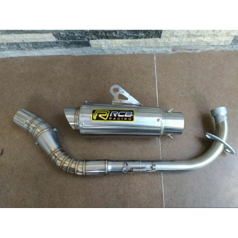 Jual KNALPOT RCB MIO BEAT SCOOPY AEROX NMAX KNALPOT RACING MATIC RCB ...
