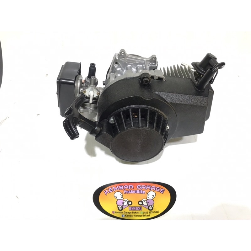 Jual Mesin Engine Set Motor Mini 50cc 2Tak Tarik Matic GP / Go Pad 40mm