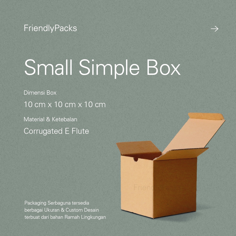Jual Simple Box Packaging Corrugated / Kemasan Mug/Gelas | Shopee Indonesia