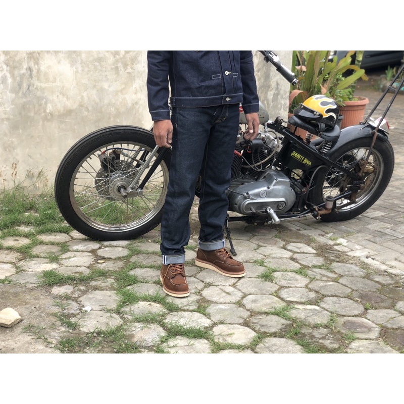Jual Simissty denim. Acent line selvedge. celana denim | Shopee Indonesia