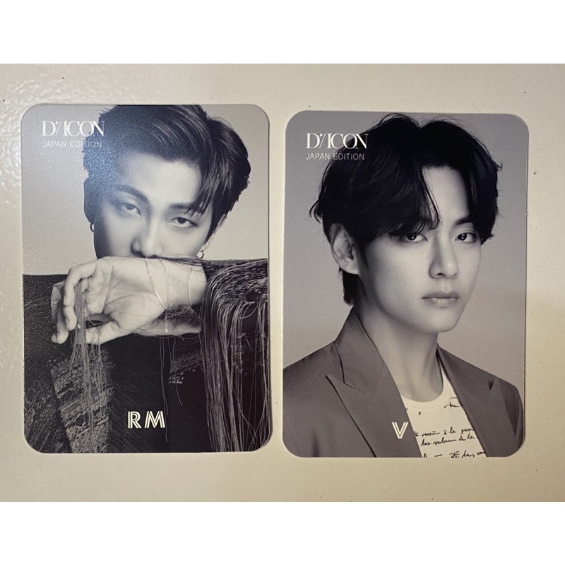 Jual Pc Photocard Dicon Bts Special Edition Taehyung V Rm Namjoon Shopee Indonesia 5010