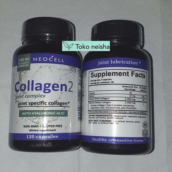 Jual Neocell Collagen 2 Joint Complex 2400Mg 120 Capsules Obat Nyeri ...