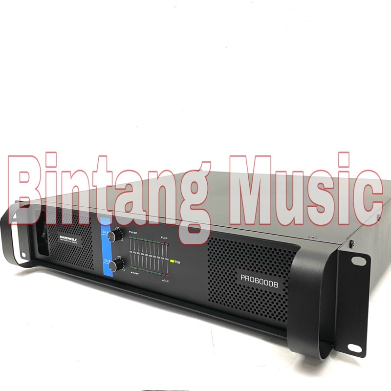 Jual Power Amplifier Hardwell PRO 6000B Original Hardwell Pro6000b ...