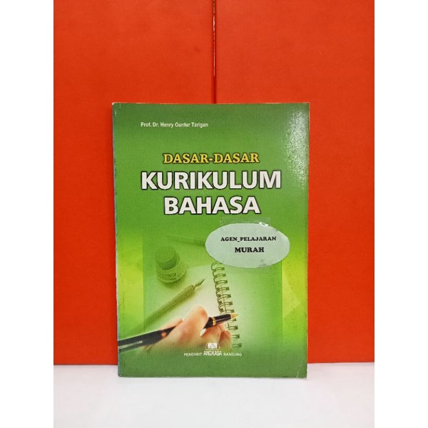 Jual Buku Dasar Dasar Kurikulum Bahasa Henry Guntur Tarigan