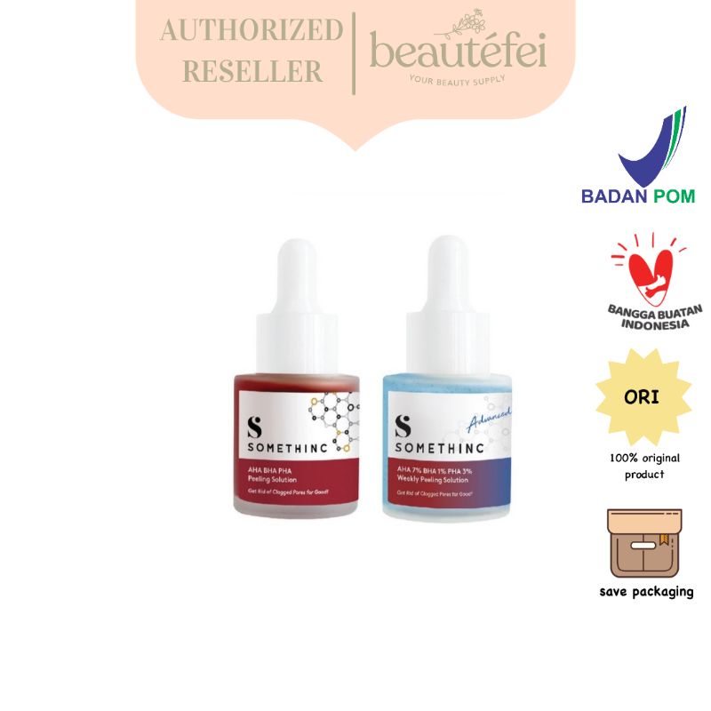 Jual SOMETHINC AHA BHA PHA Peeling Solution Red /Weekly Peeling ...