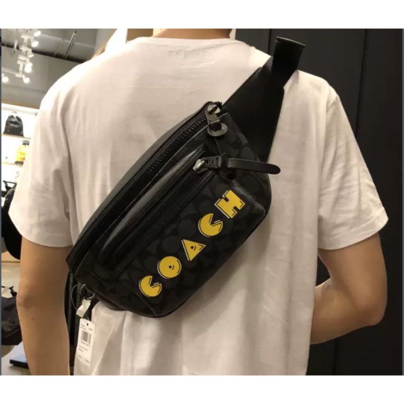 Waist bag coach pac man sale