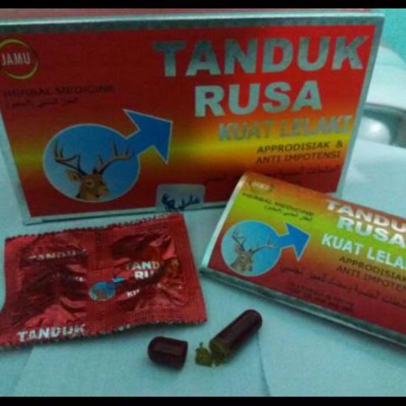 Jual kapsul TANDUK RUSA (1 shaset) | Shopee Indonesia