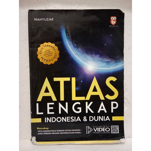 Jual BUKU ATLAS LENGKAP INDONESIA DAN DUNIA EDISI TERBARU OLEH MAHYUZAR ...