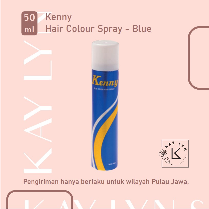 Jual Kenny Hair Color Spray 50 mL Spray Warna Temporary Shopee