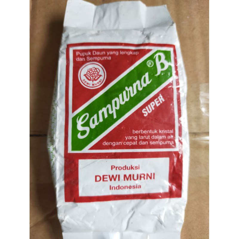 Jual PUPUK SAMPURNA B 100 GRAM | Shopee Indonesia