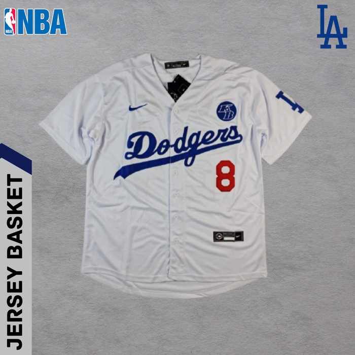 Baju Sport Jersey Baseball dodgers hijau Pria Wanita