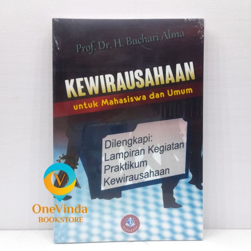 Jual Buku Kewirausahaan Untuk Mahasiswa Dan Umum - Prof. Buchari Alma ...