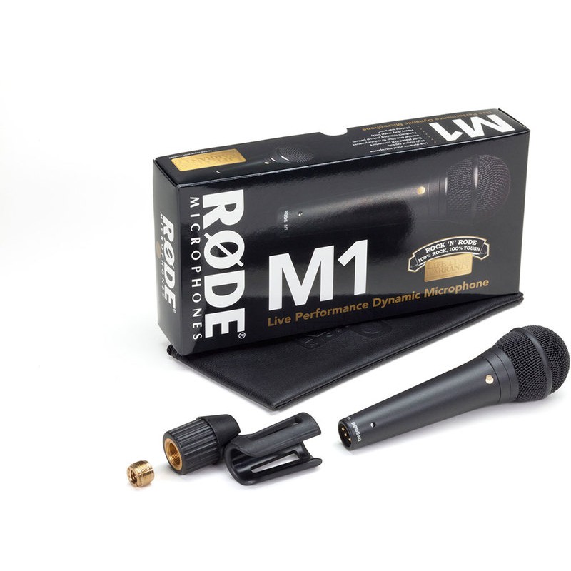 Jual Rode M1 Live Dynamic Vocal Microphone | Shopee Indonesia