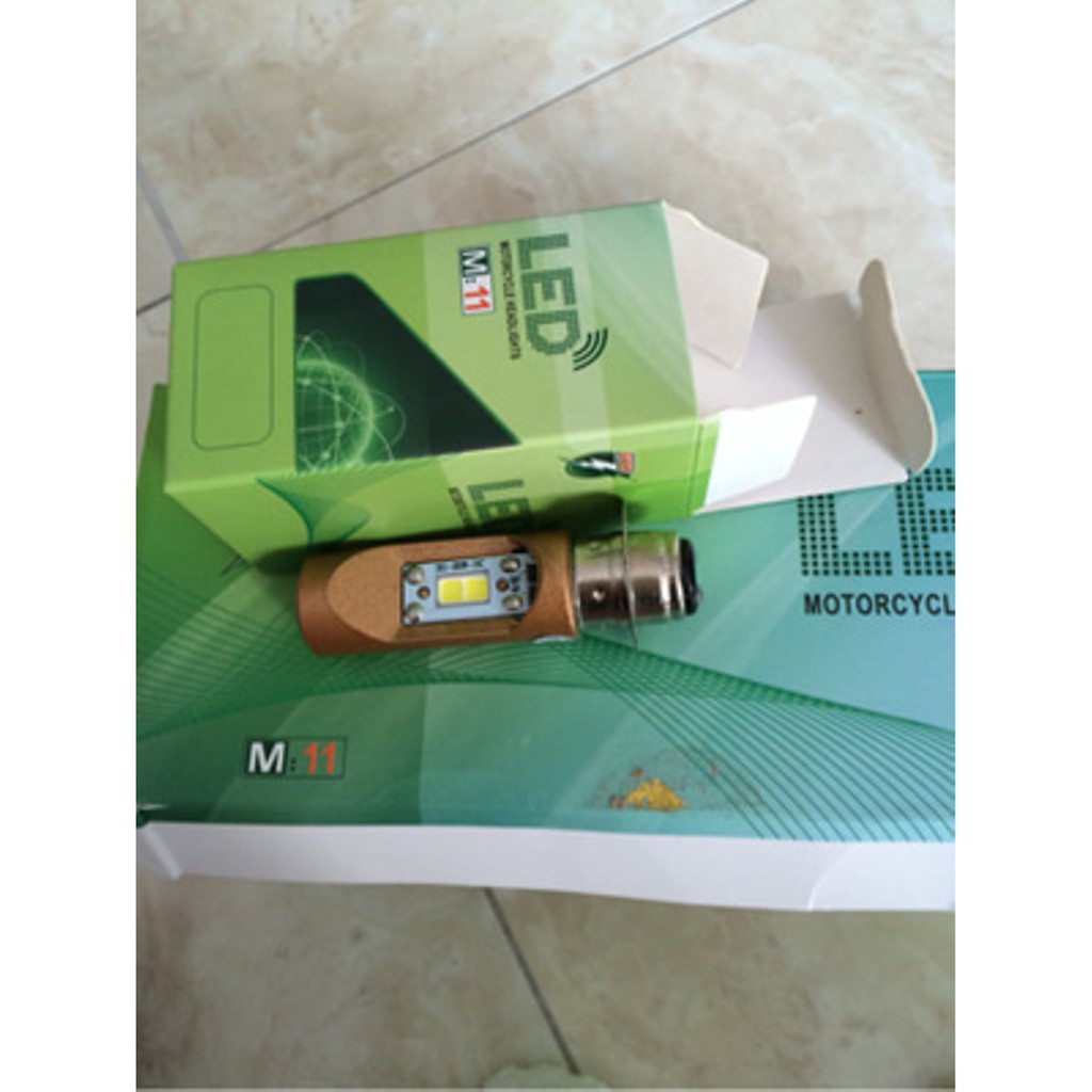 Jual Lampu utama LED H6 RTD headlamp motor bebek matic kaki 1 high/low