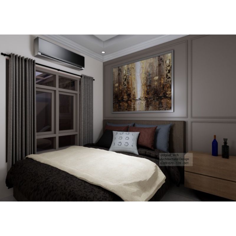 Jual Desain interior Ruang Tidur Custom | Shopee Indonesia