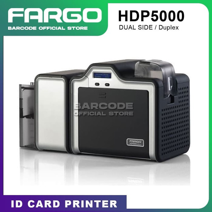 Jual Printer Kartu ID Card Fargo HDP5000 HDP 5000 Duplex Dual Side Shopee Indonesia