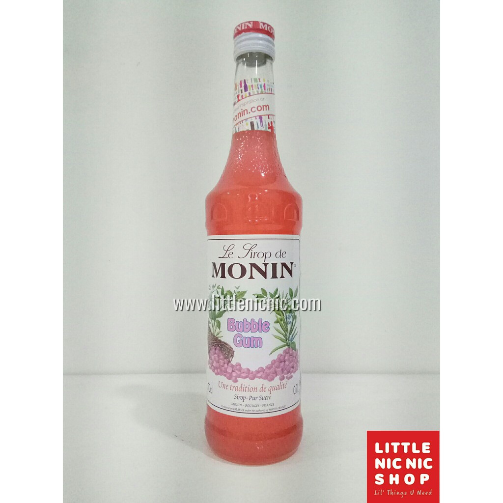 Jual Monin Syrup Bubble Gum 70 Cl 700ml Sirup Shopee Indonesia