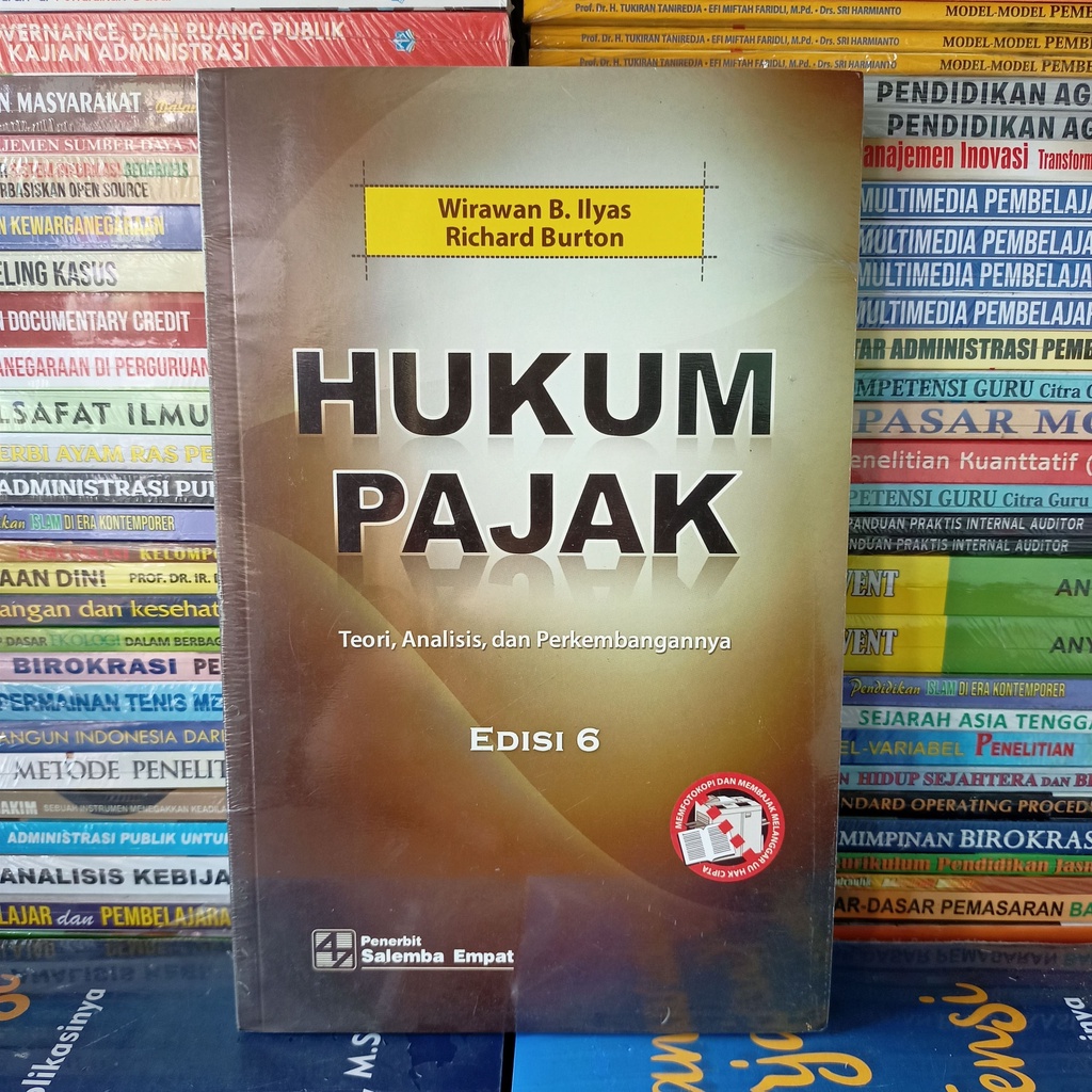 Jual Buku Hukum Pajak Edisi 6 (Teori, Analisis, Dan Perkembangannya ...