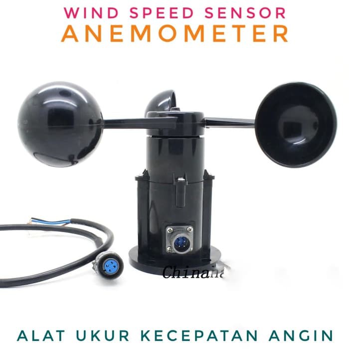 Jual Anemometer Wind Speed Sensor Ukur Kecepatan Angin Arduino ...