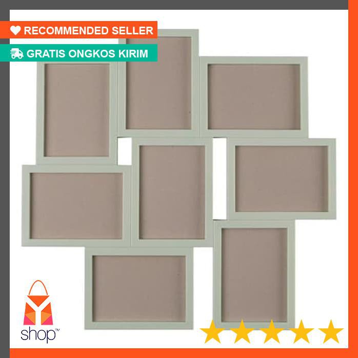 Jual BAGUS BUKTIKAN ! Bingka,frame,pigura muat 8 foto IKEA VAXBO warna