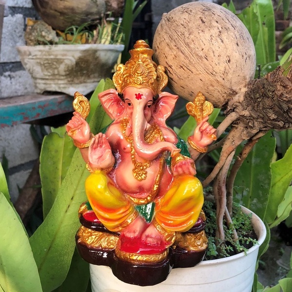 Jual PATUNG GANESHA 17 CM/PATUNG GANESA/PATUNG DEWA GANESHA/PATUNG DEWA ...