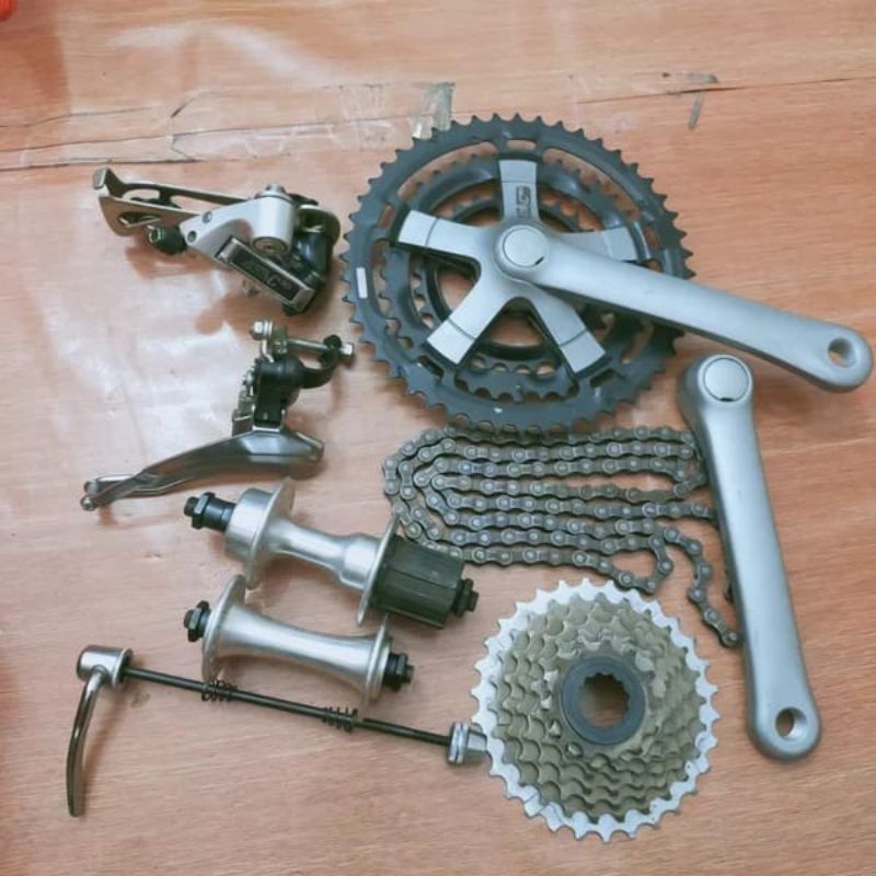 Harga groupset shimano store altus 7 speed