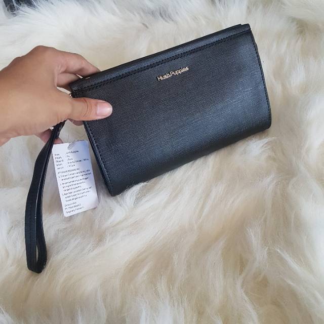 Tas clutch hush puppies Original