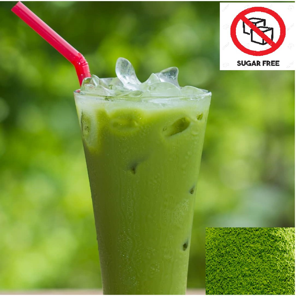 Jual Bubuk Minuman Green Tea Pure non Gula 100 gram, Jual Bubuk Minuman